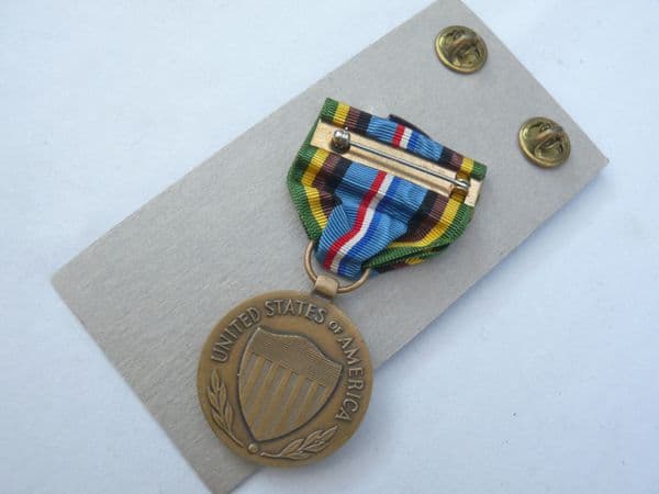USA Armed Forces Expeditionary Medal in original box of issue, 1966 dated