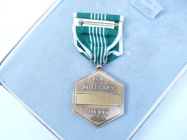 USA Army Commendation Medal in presentation case Vietnam War issue