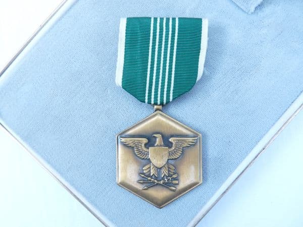 USA Army Commendation Medal in presentation case Vietnam War issue