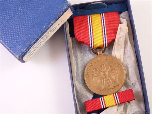 USA National Defense medal in original box of issue  **SOLD**