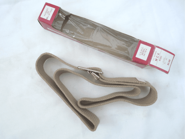 USMC Officer's belt, genuine 'as-new' issue item in box
