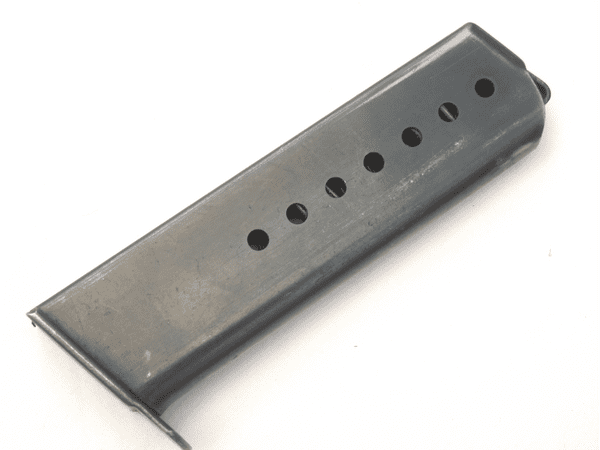 Walther P38 9mm pistol magazine, wartime Walther marked