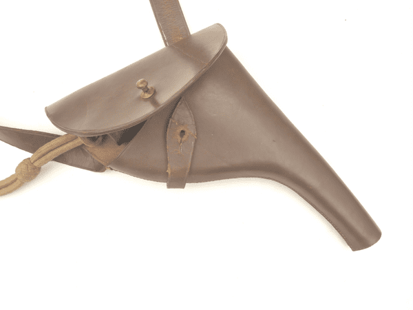 Wartime leather holster, for Webley mkIV or similar