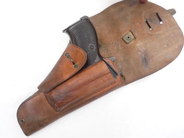 WW2 dated leather holster for Walther P38  pistols