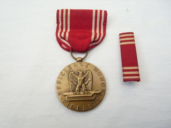 WW2 US Army Good Conduct Medal boxed set and bar, dated 1944 **SOLD**