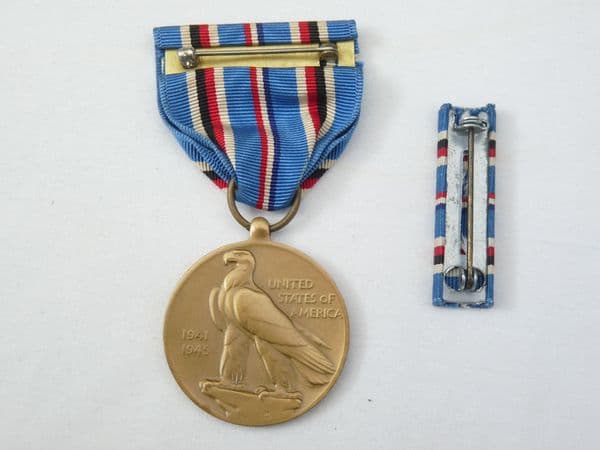 WW2 USA American Campaign Medal boxed set, WW2 first issue
