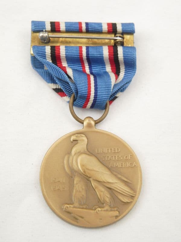 WW2 USA American Campaign Medal in box, WW2 first issue