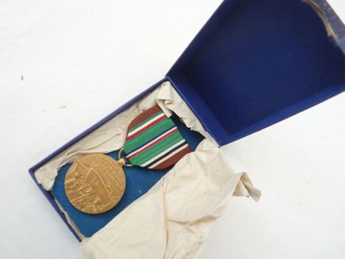 WW2 USA Europe-Africa-Middle East Campaign Medal in issue box **SOLD**