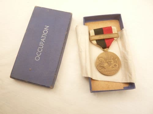 WW2 USA Navy Occupation Service Medal with ASIA bar