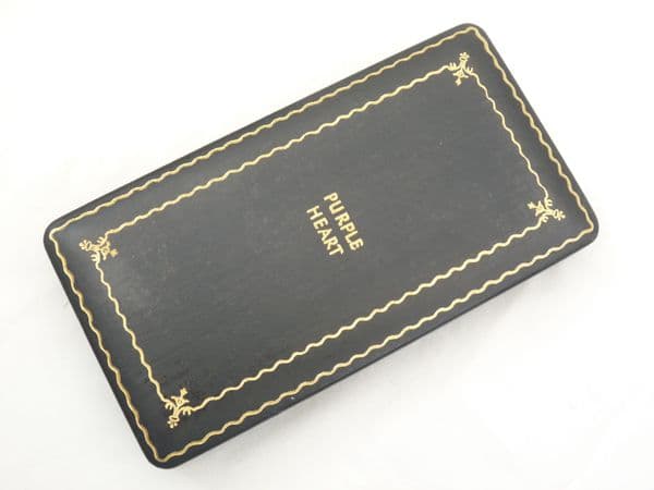 WW2 USA Purple Heart in original presentation case, numbered.
