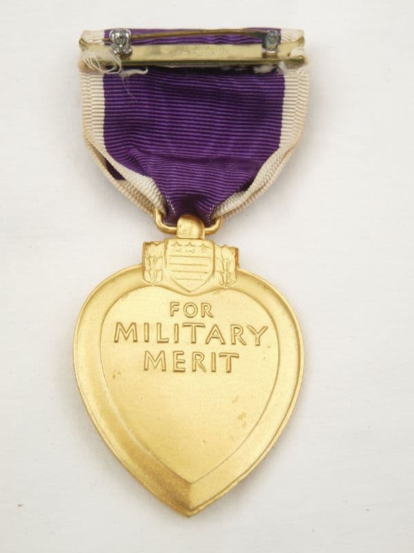 WW2 USA Purple Heart in original presentation case, numbered.