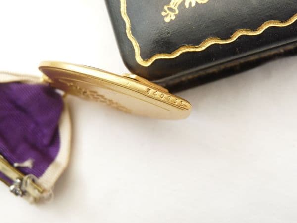 WW2 USA Purple Heart in original presentation case, numbered.