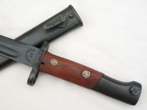 Yugoslavian M1948 bayonet and scabbard, matching s/numbers **SOLD**