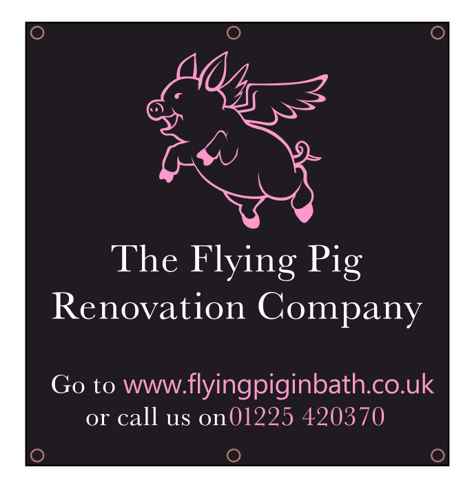 3 x 3 Single Sided Scaffold Banner