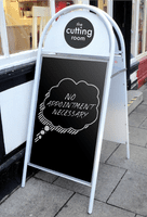 Booster A-board | Pavement Signs | Bath Signs Digital