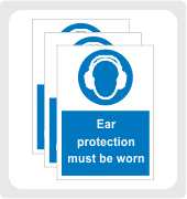 Ear Protection Signs