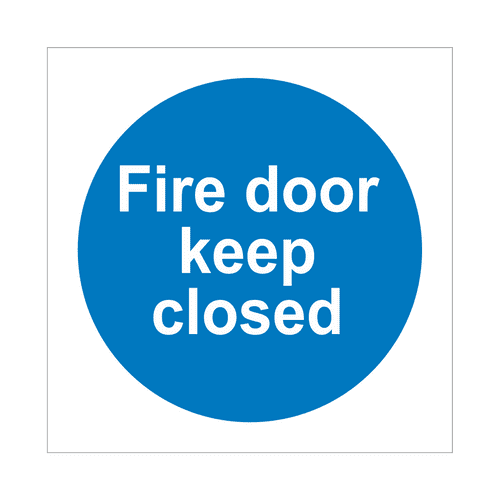 Fire Door Keep Closed Sign | Fire Door Signs | Bath Signs Digital