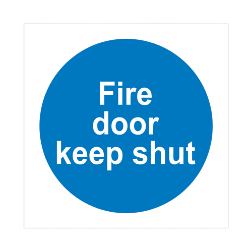 Fire Door Keep Shut Sign | Fire Door Signs | Bath Signs Digital