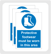 Foot Protection Signs