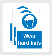 Head Protection Signs