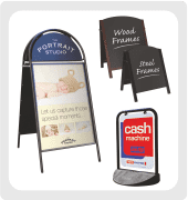 Pavement Signs and A-Boards