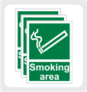 Smoking Area Signs