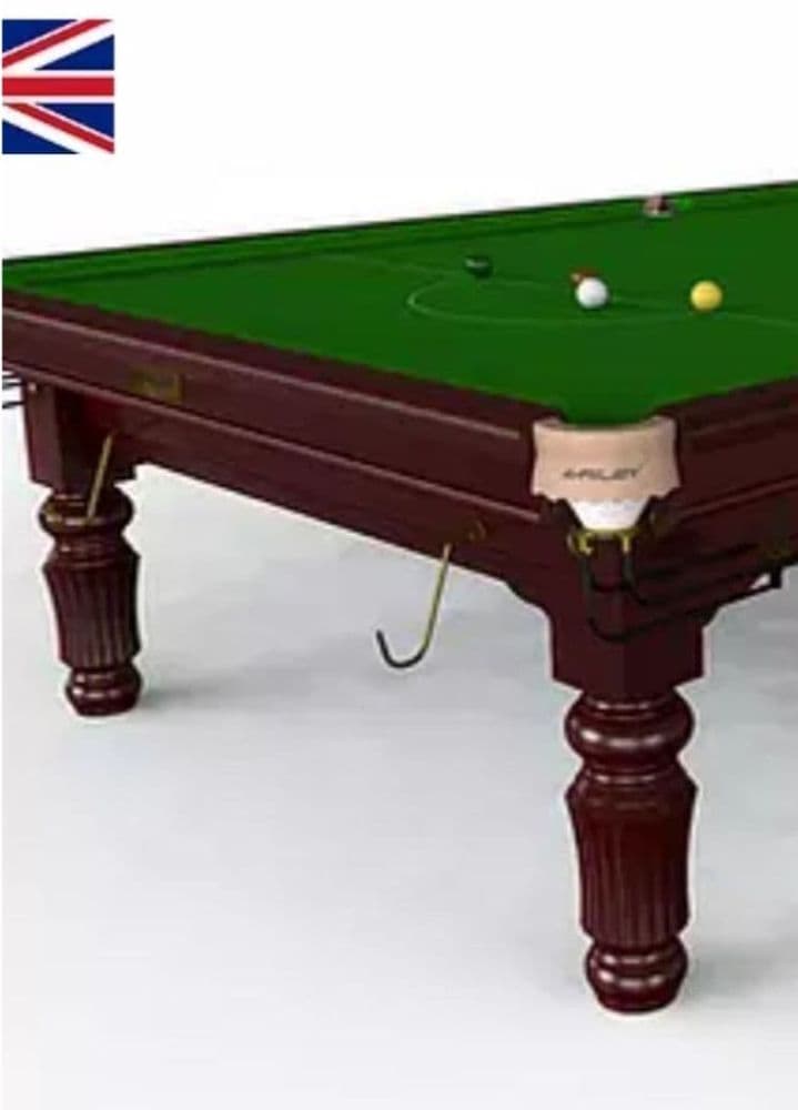 8ft Riley renaissance preowned Mahogany Snooker table