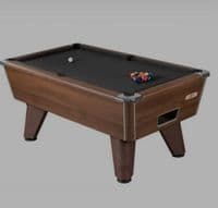 Supreme pool table in Walnut finish