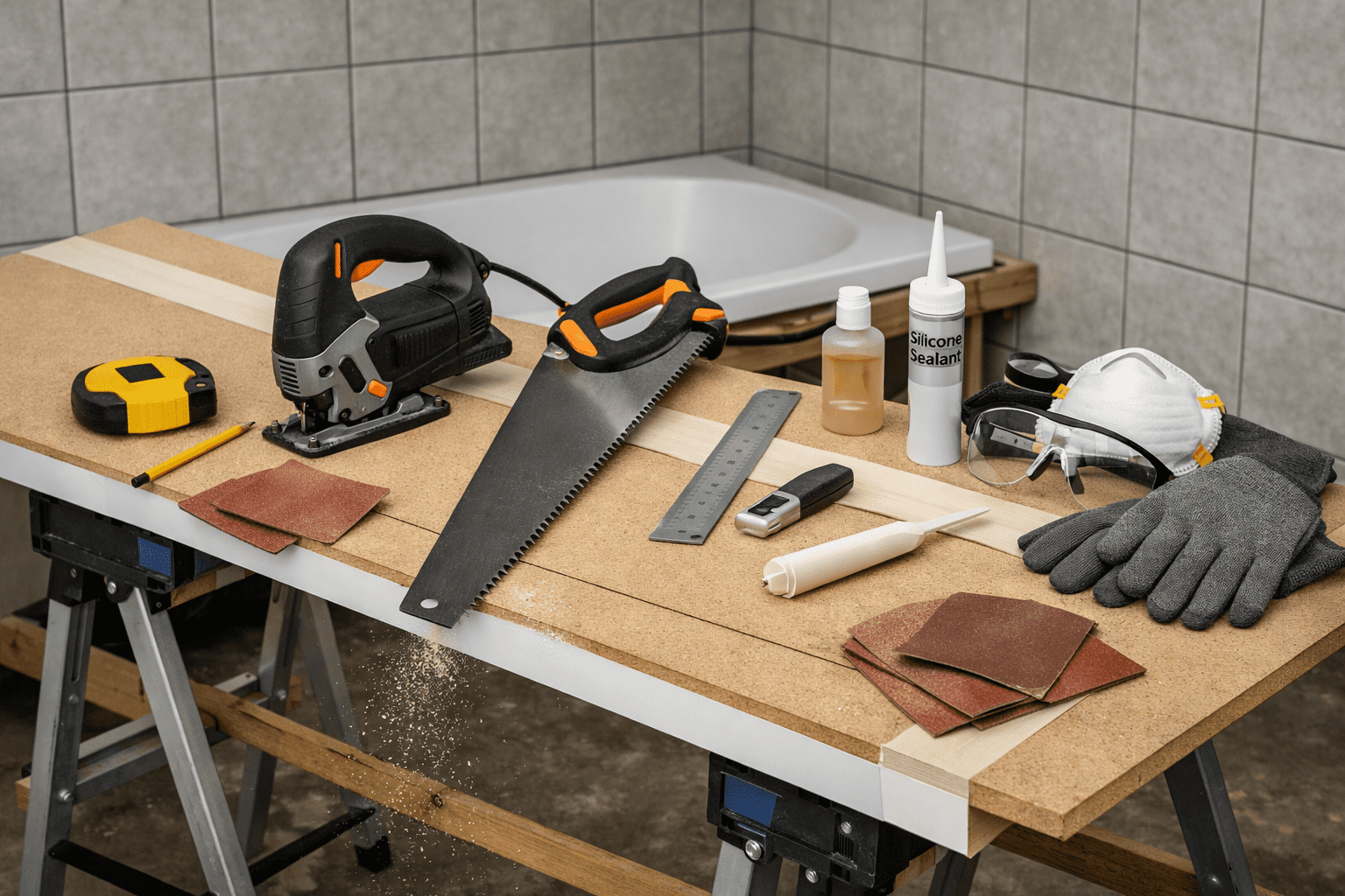 How to Cut an MDF Bath Panel (Without Chipping, Splitting or Ruining the Finish)