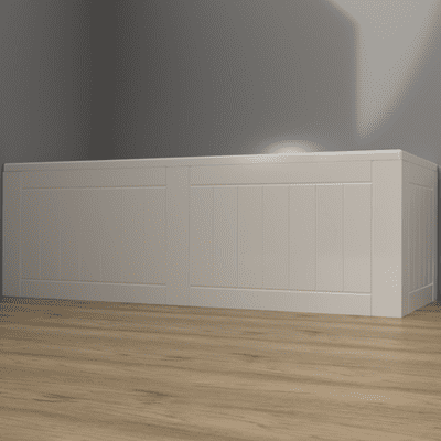 1 Piece Farmhouse Shaker Bath Panels