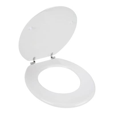 Commercial Gloss High Gloss White Toilet Seat