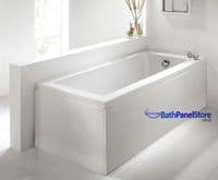 Commercial grade Matt White 1 Piece Bath Panels
