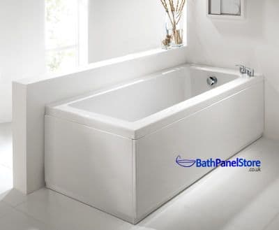 Commercial Grade White Ash 2 Piece adjustable Bath Panels