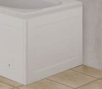 Croydex Unfold 'N' Fit White Bath Panel with Lockable Storage