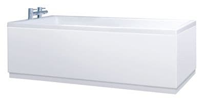 Custom Length High Gloss White 2 Piece Bath Panels