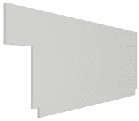 Custom Made High Gloss White Bath Panel all Styles