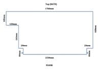 Custom Made High Gloss White Bath Panel all Styles