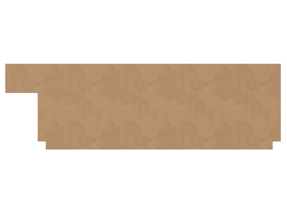 Custom Made Paint Your Own Bath Panel