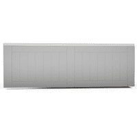 Farmhouse Shaker Light Grey Matt 1 Piece adjustable Bath Panels