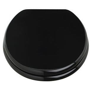 Gloss Black Toilet Seat