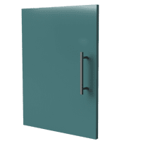 Gloss Blue Made to Measure Doors