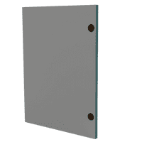 Gloss Blue Made to Measure Doors