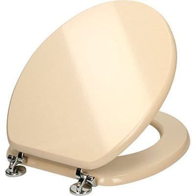 Gloss Cream Toilet Seat
