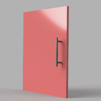 Gloss Pink Made to Measure Doors