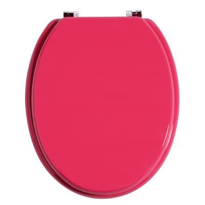 Gloss Pink Toilet Seat