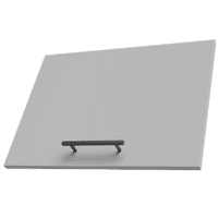 Gloss Silver Made to Measure Doors