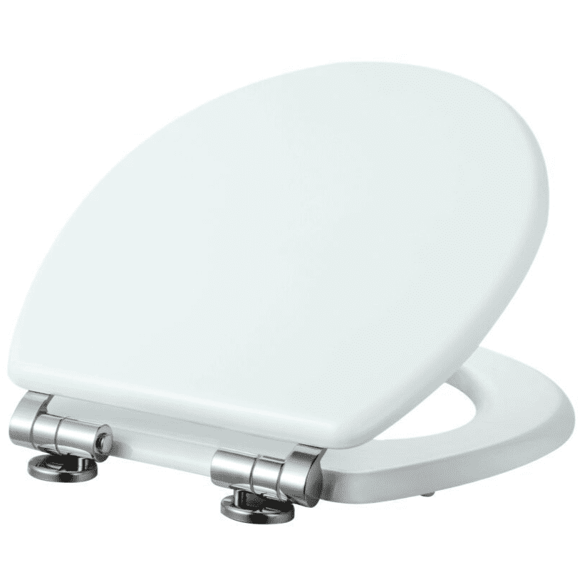 Gloss Silver Toilet Seat