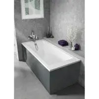 HALITE Grey Matt Fully Waterproof PVC Bath Panels