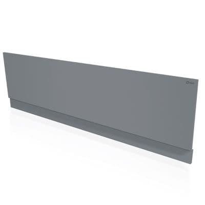 HALITE Grey Matt Fully Waterproof PVC Bath Panels