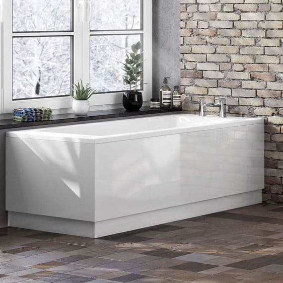 HALITE White Gloss Fully Waterproof PVC Bath Panels